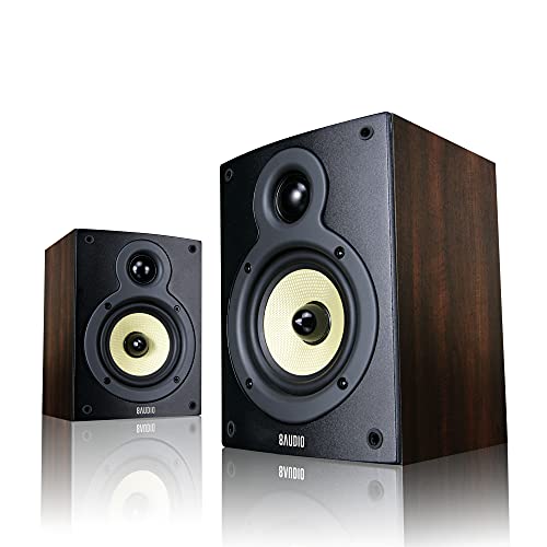 Amazon.co.jp: 8Audio 8X-1 ブックシェルフスピーカー 小型 2
